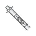 Newport Fasteners Sleeve Anchor, 1/2" Dia., 4" L, Stainless Steel Plain, 25 PK 637882